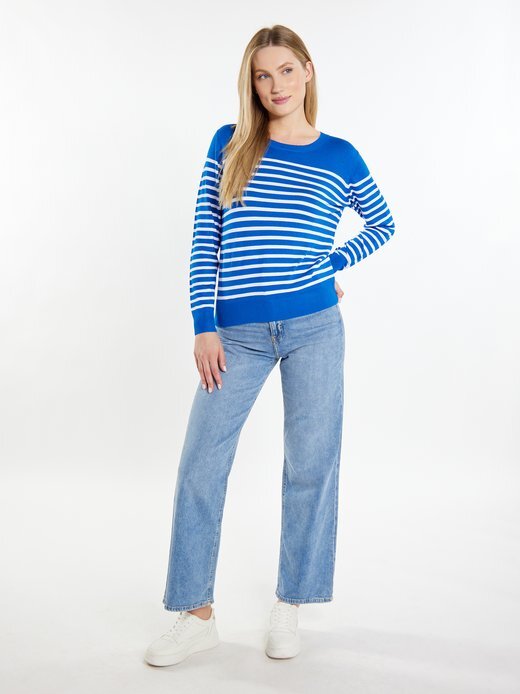 Вязаный свитер Dreimaster, синий
Вязаный свитер Dreimaster, синий