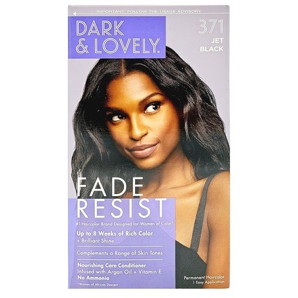 Темный и прекрасный устойчивый к выцветанию насыщенный кондиционирующий цвет Цвет волос Jet Black 371, Dark & Lovely
Темный и прекрасный устойчивый к выцветанию насыщенный кондиционирующий цвет Цвет волос Jet Black 371, Dark & Lovely
