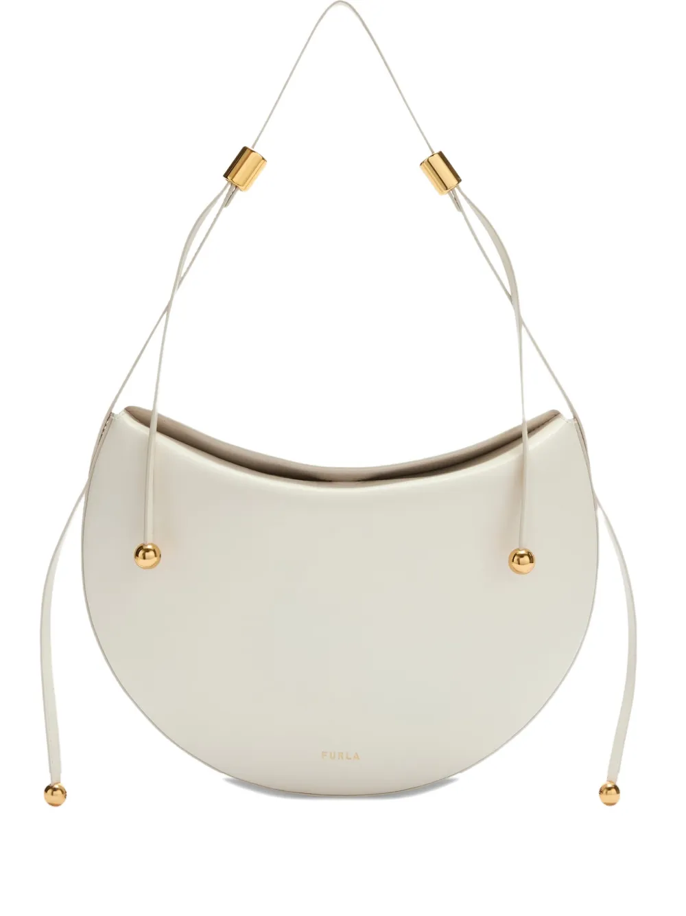Маленькая сумка на плечо Moonstone с регулируемым ремнём Furla, белый
Маленькая сумка на плечо Moonstone с регулируемым ремнём Furla, белый