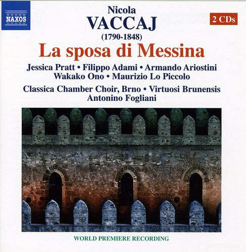 CD диск Vaccaj / Pratt / Adami / Ariostini: Sposa Di Messina
CD диск Vaccaj / Pratt / Adami / Ariostini: Sposa Di Messina