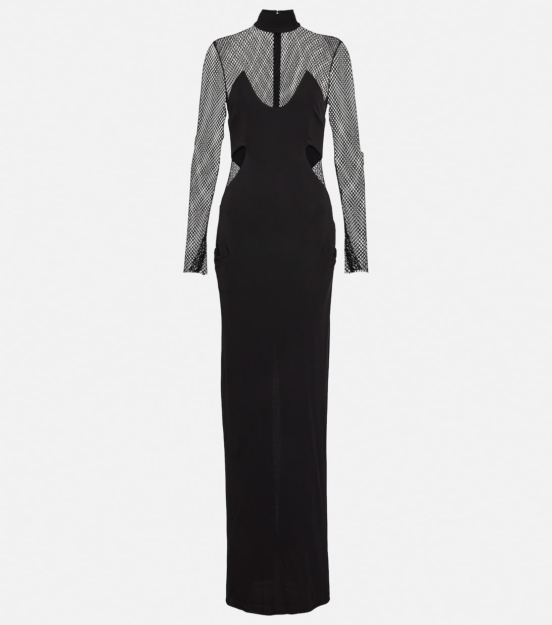 Платье с длинными рукавами и вырезами TOM FORD, черный
Платье с длинными рукавами и вырезами TOM FORD, черный