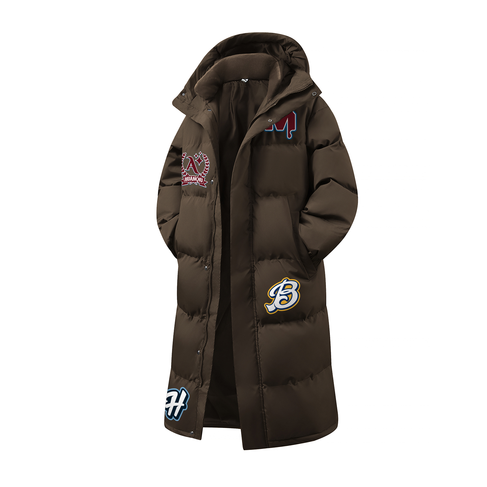 Пуховик Unisex с капюшоном утепленный стеганый HUANQIU, coffee
Пуховик Unisex с капюшоном утепленный стеганый HUANQIU, coffee