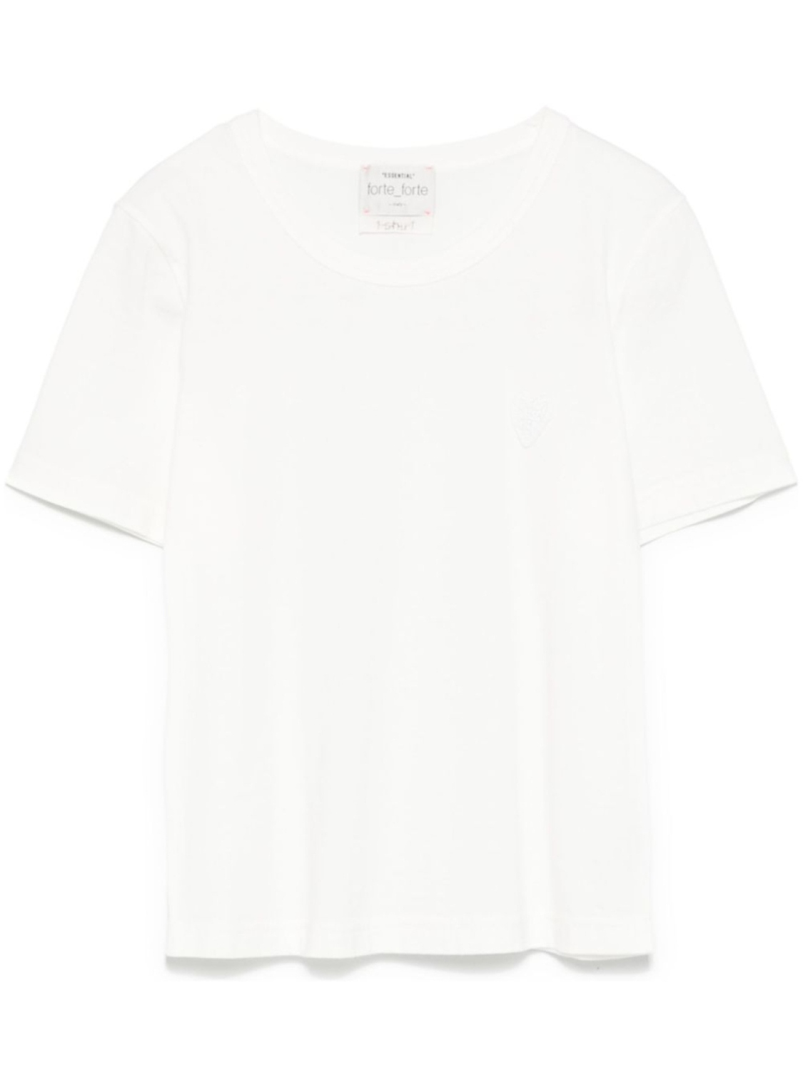 Forte Forte футболка с нашивкой, белый
Forte Forte футболка с нашивкой, белый