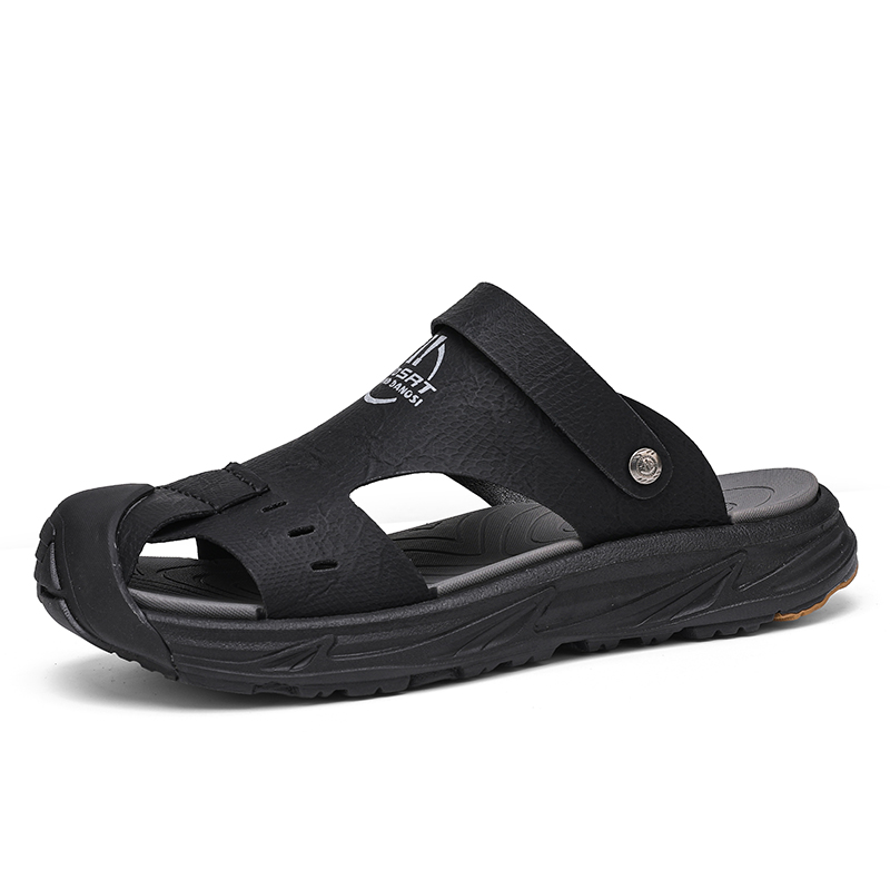 LONGYING Пляжные сандалии мужские, черно-коричневые
LONGYING Пляжные сандалии мужские, черно-коричневые