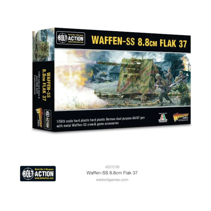 8,8-см Flak 37 Ваффен-СС, Bolt Action - German - Waffen-SS (28mm)
8,8-см Flak 37 Ваффен-СС, Bolt Action - German - Waffen-SS (28mm)