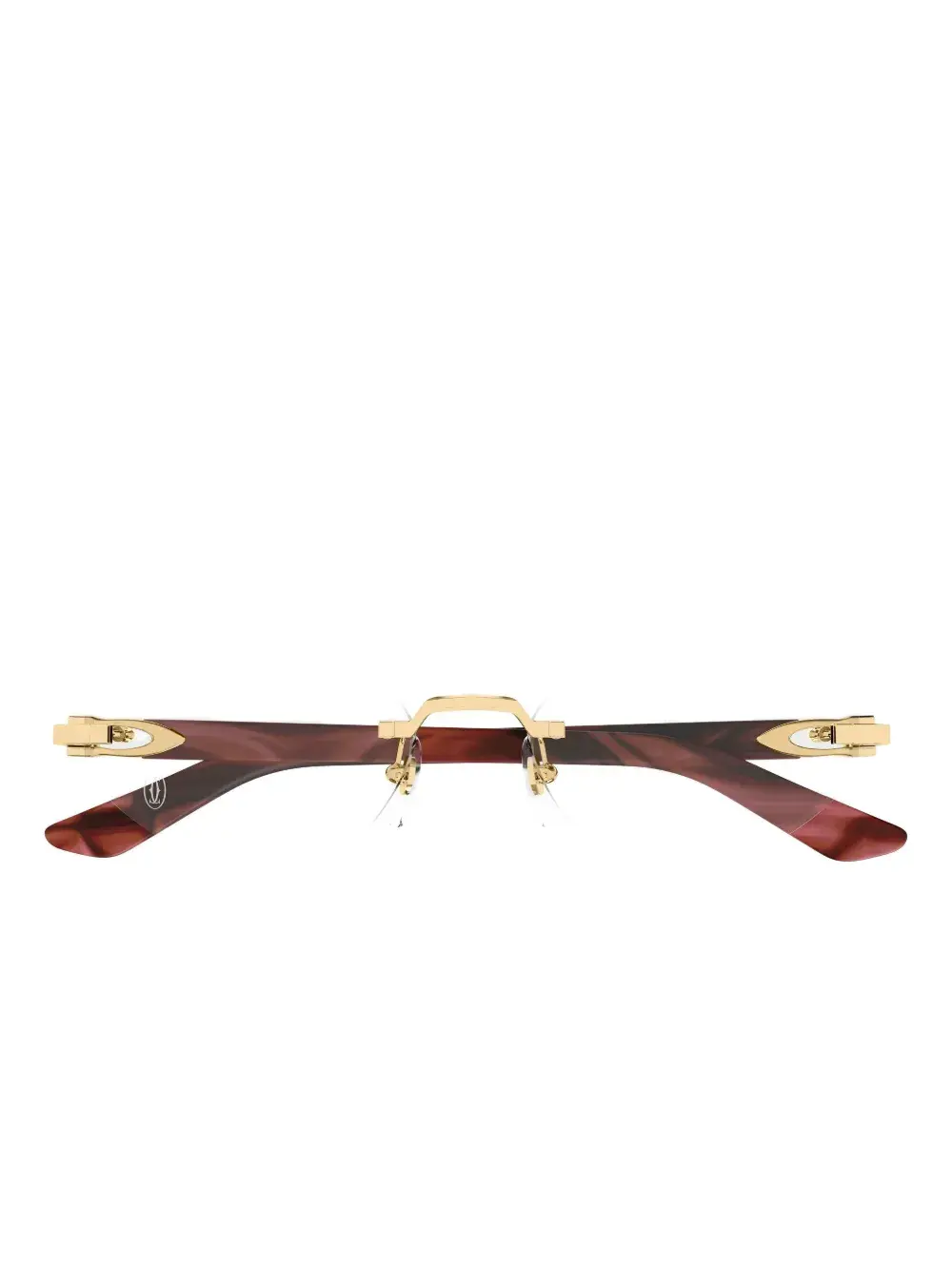 Очки в геометричной оправе Cartier, коричневый
Очки в геометричной оправе Cartier, коричневый