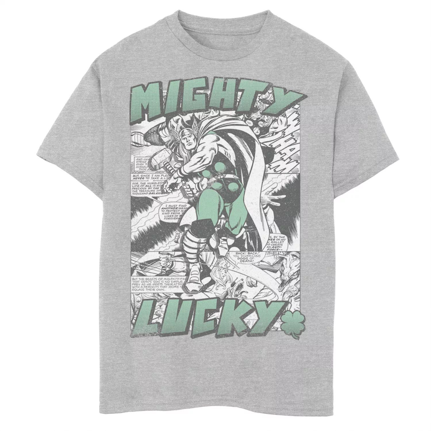 Футболка с рисунком Marvel Mighty Lucky Thor для мальчиков 8–20 лет Marvel 
Футболка с рисунком Marvel Mighty Lucky Thor для мальчиков 8–20 лет Marvel