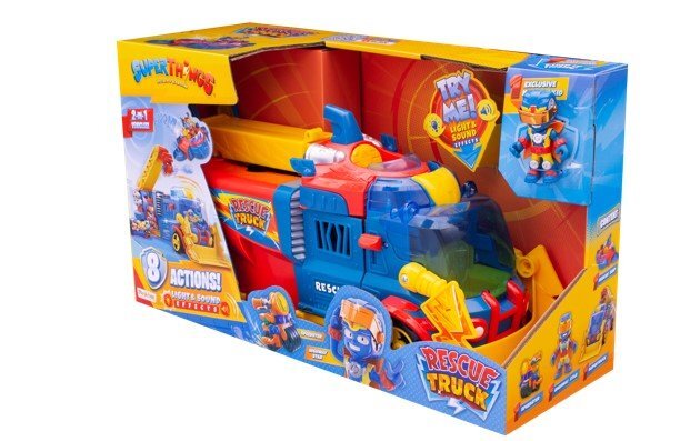 Спасательный грузовик SuperThings
Спасательный грузовик SuperThings