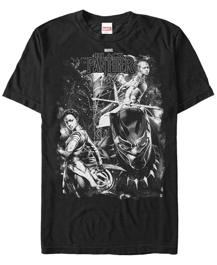 Мужская футболка с короткими рукавами Marvel Black Panther Group Action Pose Fifth Sun, черный
Мужская футболка с короткими рукавами Marvel Black Panther Group Action Pose Fifth Sun, черный