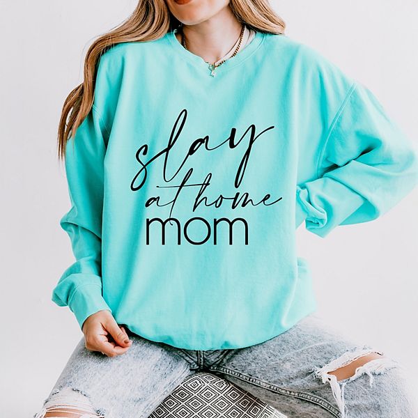 Легкий свитшот Slay at home mom с технологией garment dyed Simply Sage Market, Chalky Mint
Легкий свитшот Slay at home mom с технологией garment dyed Simply Sage Market, Chalky Mint