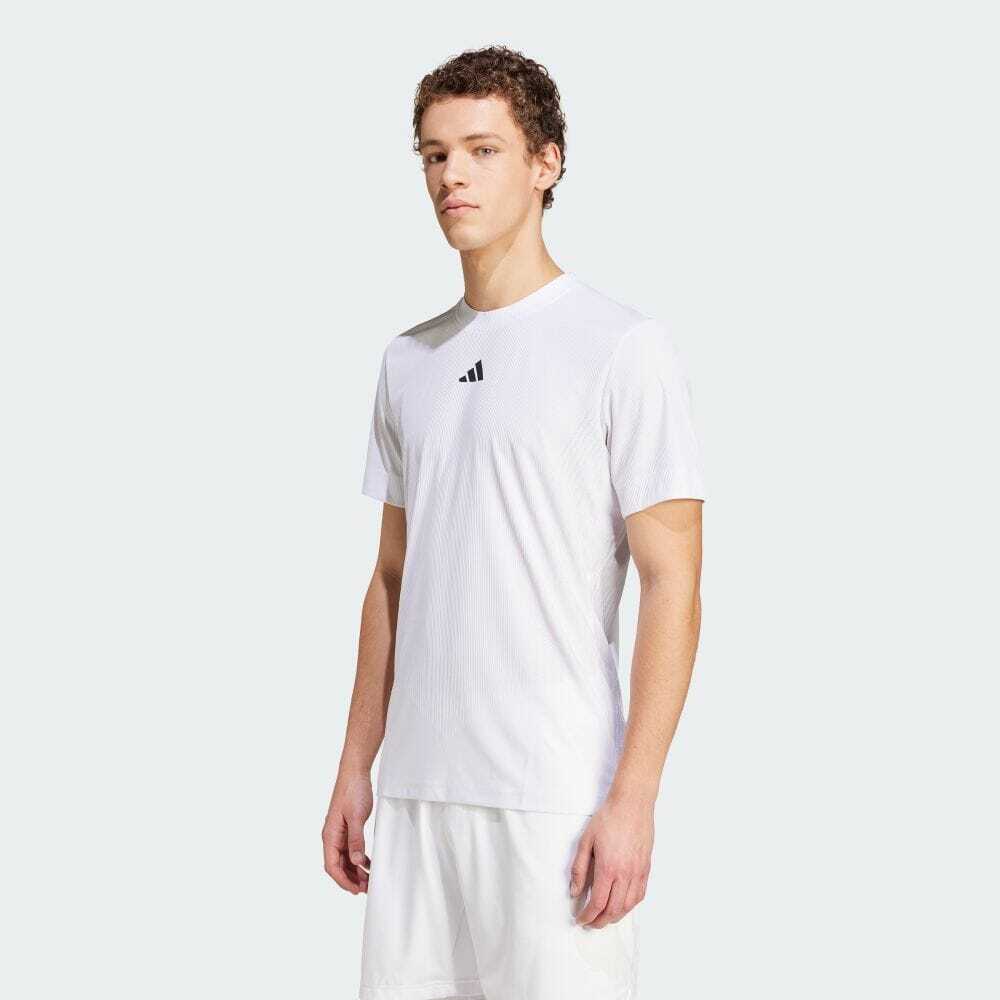 Футболка Adidas Tennis PRO AIRCHILL Freelift Short Sleeve T-Shirt, белый 
Футболка Adidas Tennis PRO AIRCHILL Freelift Short Sleeve T-Shirt, белый
