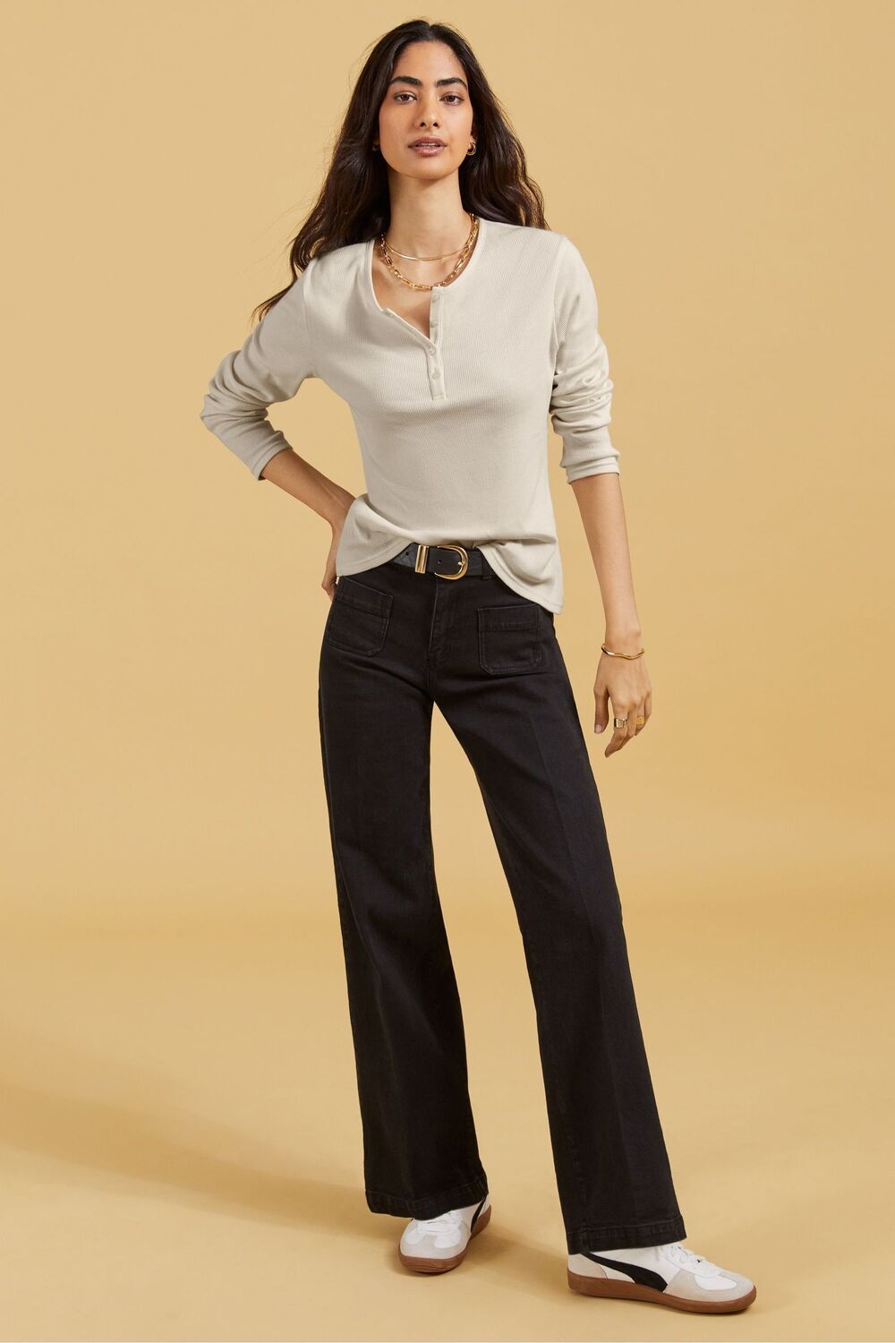 100% хлопок хенли топ Baukjen, белый
100% хлопок хенли топ Baukjen, белый