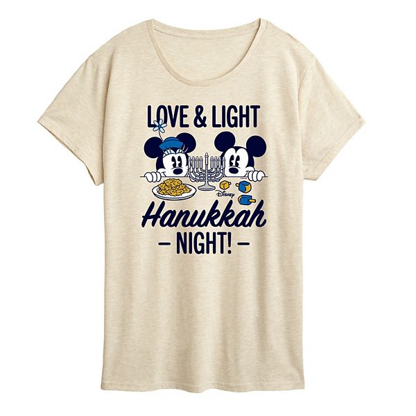 Женская футболка Love & Light Hanukkah Night Disney, Beige
Женская футболка Love & Light Hanukkah Night Disney, Beige