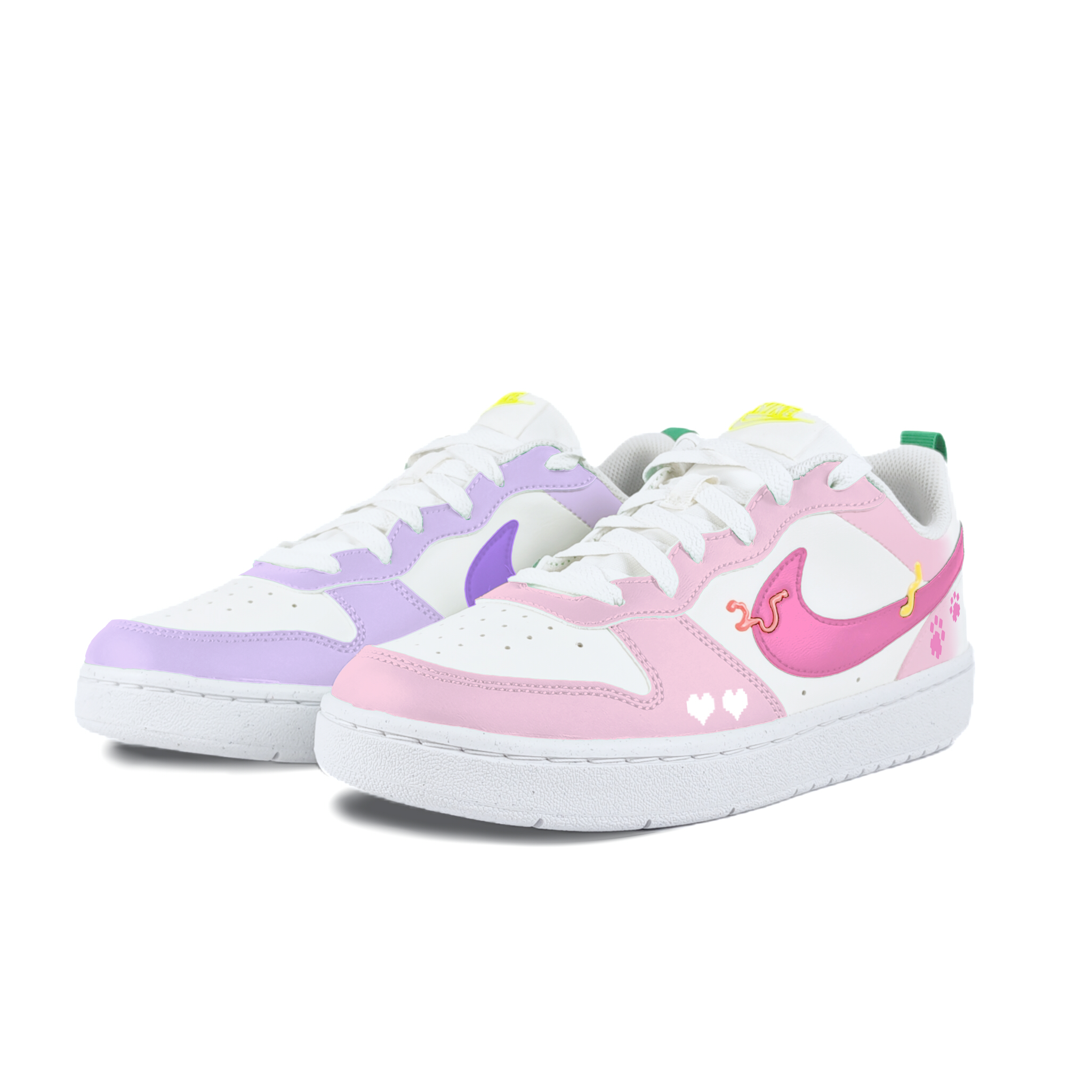 Кроссовки Court Borough Low Recraft Bg с противоскользящим износостойким низким верхом для детей и подростков Nike, фиолетовый/розовый
Кроссовки Court Borough Low Recraft Bg с противоскользящим износостойким низким верхом для детей и подростков Nike, фиолетовый/розовый