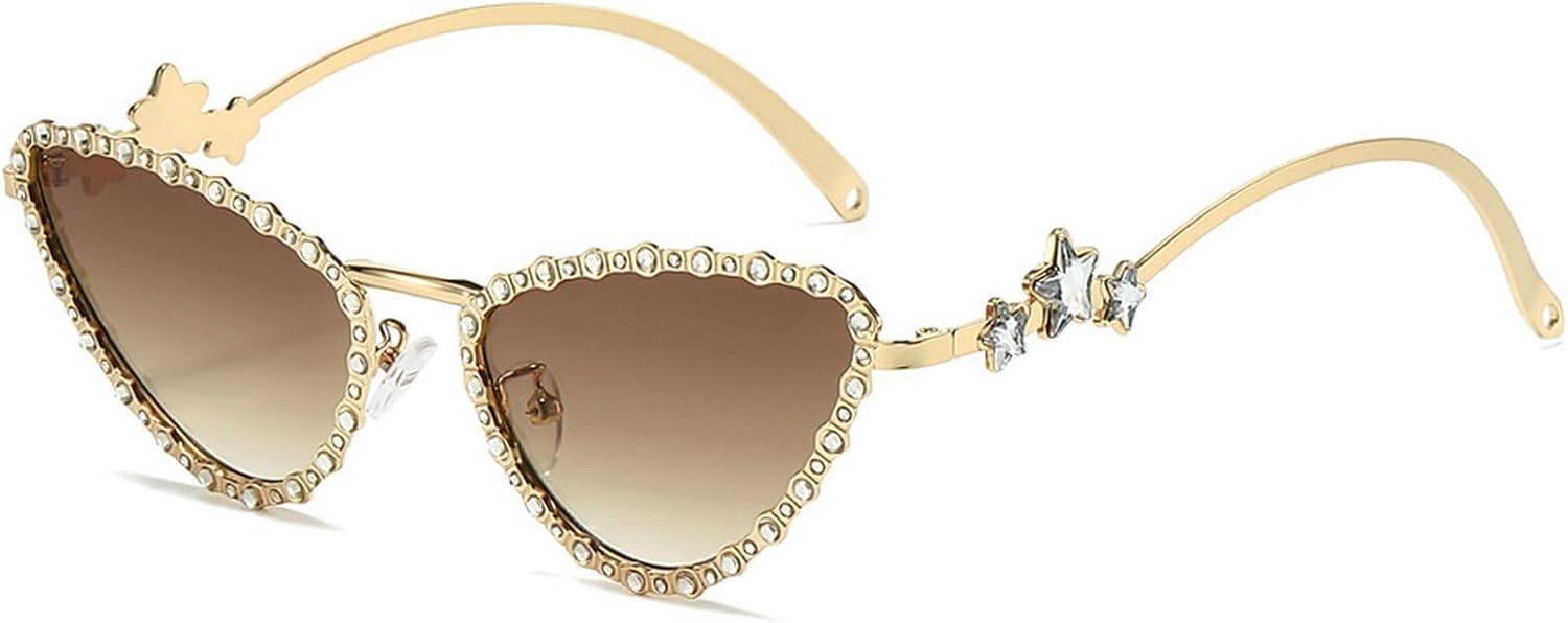 Солнцезащитные очки с бриллиантами для женщин, ретро-стиль «кошачий глаз», солнцезащитные очки со стразами, винтажные солнцезащитные очки для женщин, сверкающие хрустальные солнцезащитные очки mincl, Gradient Brown
Солнцезащитные очки с бриллиантами для женщин, ретро-стиль «кошачий глаз», солнцезащитные очки со стразами, винтажные солнцезащитные очки для женщин, сверкающие хрустальные солнцезащитные очки mincl, Gradient Brown