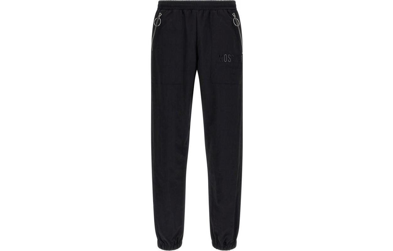 Вязаные спортивные штаны мужские черные MOSCHINO
Вязаные спортивные штаны мужские черные MOSCHINO