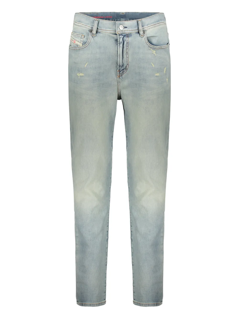 Джинсы с эффектом потертости и пятью карманами Diesel, синий
Джинсы с эффектом потертости и пятью карманами Diesel, синий