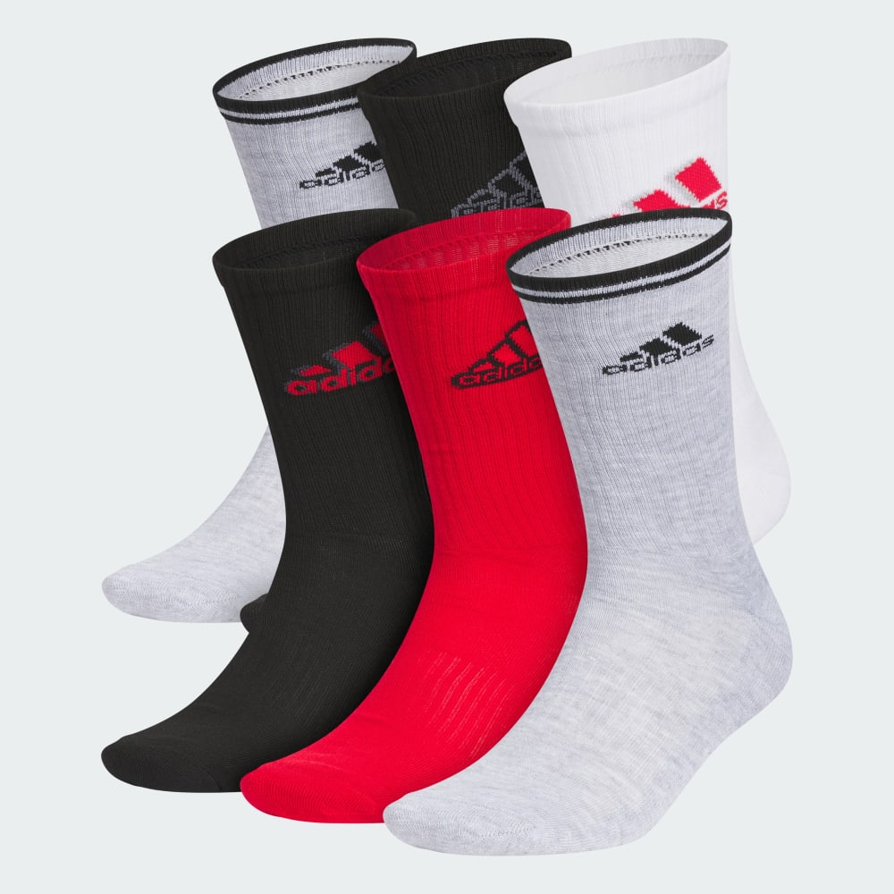 Носки Adidas Athletic Cushioned Mixed 2.0 6-Pack Crew Socks, цвет Multicolor/Black/Scarlet
Носки Adidas Athletic Cushioned Mixed 2.0 6-Pack Crew Socks, цвет Multicolor/Black/Scarlet