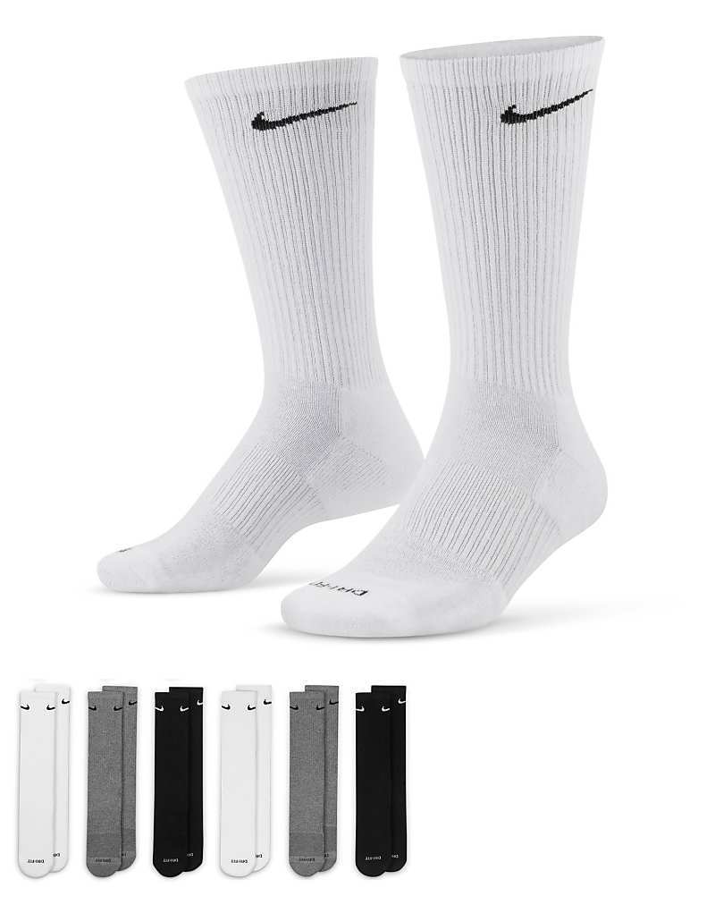 Nike Training — Everyday Cushioned Plus — набор из 6 пар разноцветных мягких носков
Nike Training — Everyday Cushioned Plus — набор из 6 пар разноцветных мягких носков