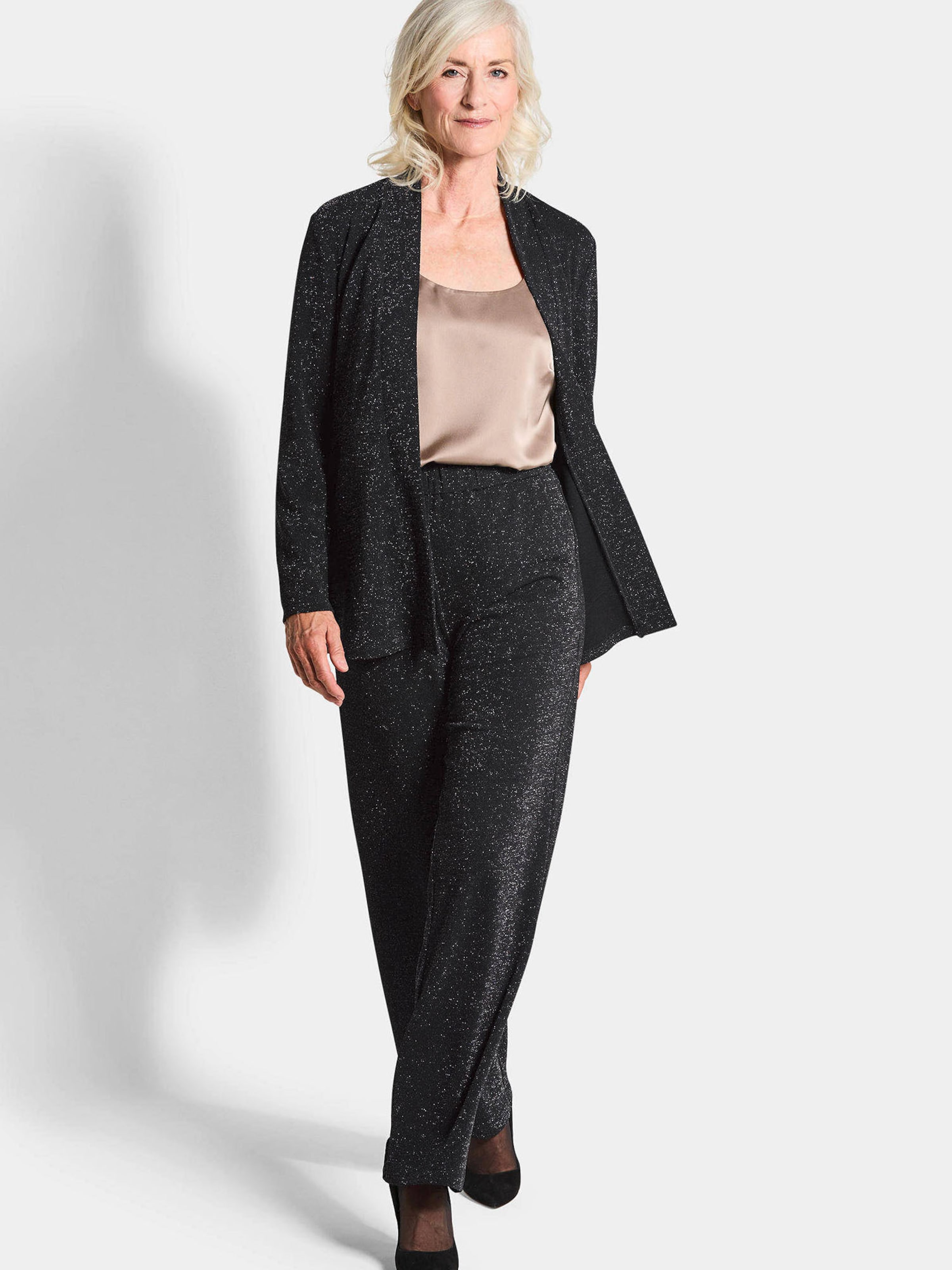 Goldner Широкие брюки 'VERA' в черном цвете
Goldner Широкие брюки 'VERA' в черном цвете