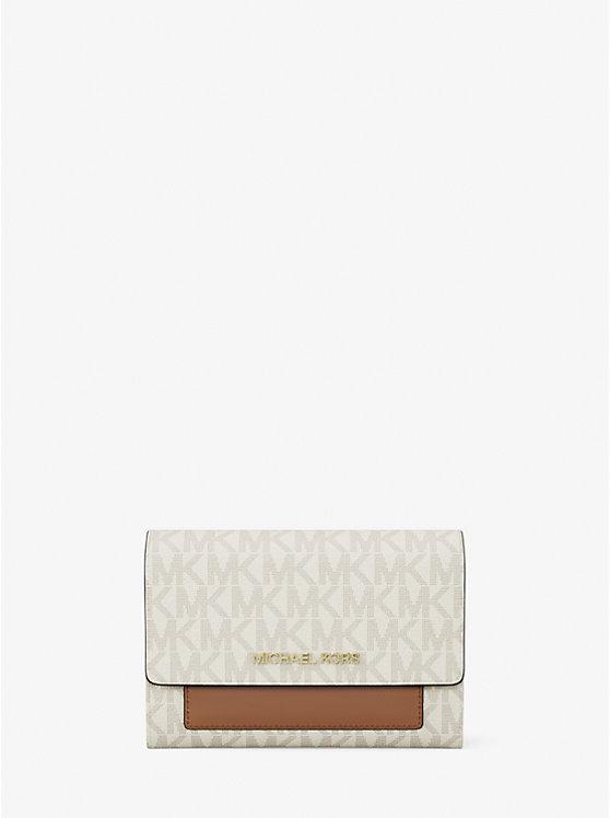 Кошелек 2-в-1 Jet Set среднего размера с фирменным логотипом Michael Kors, бежевый
Кошелек 2-в-1 Jet Set среднего размера с фирменным логотипом Michael Kors, бежевый