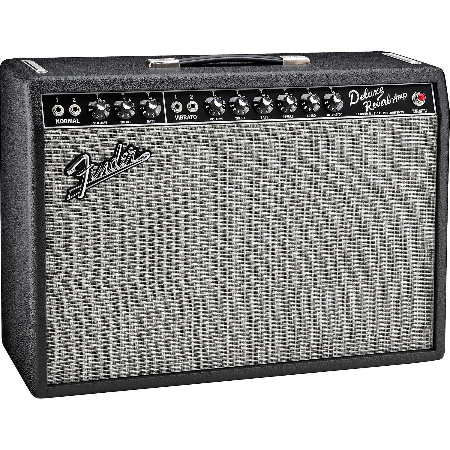 Гитарный комбо-усилитель Fender Vintage Reissue '65 Deluxe Reverb, черный
Гитарный комбо-усилитель Fender Vintage Reissue '65 Deluxe Reverb, черный