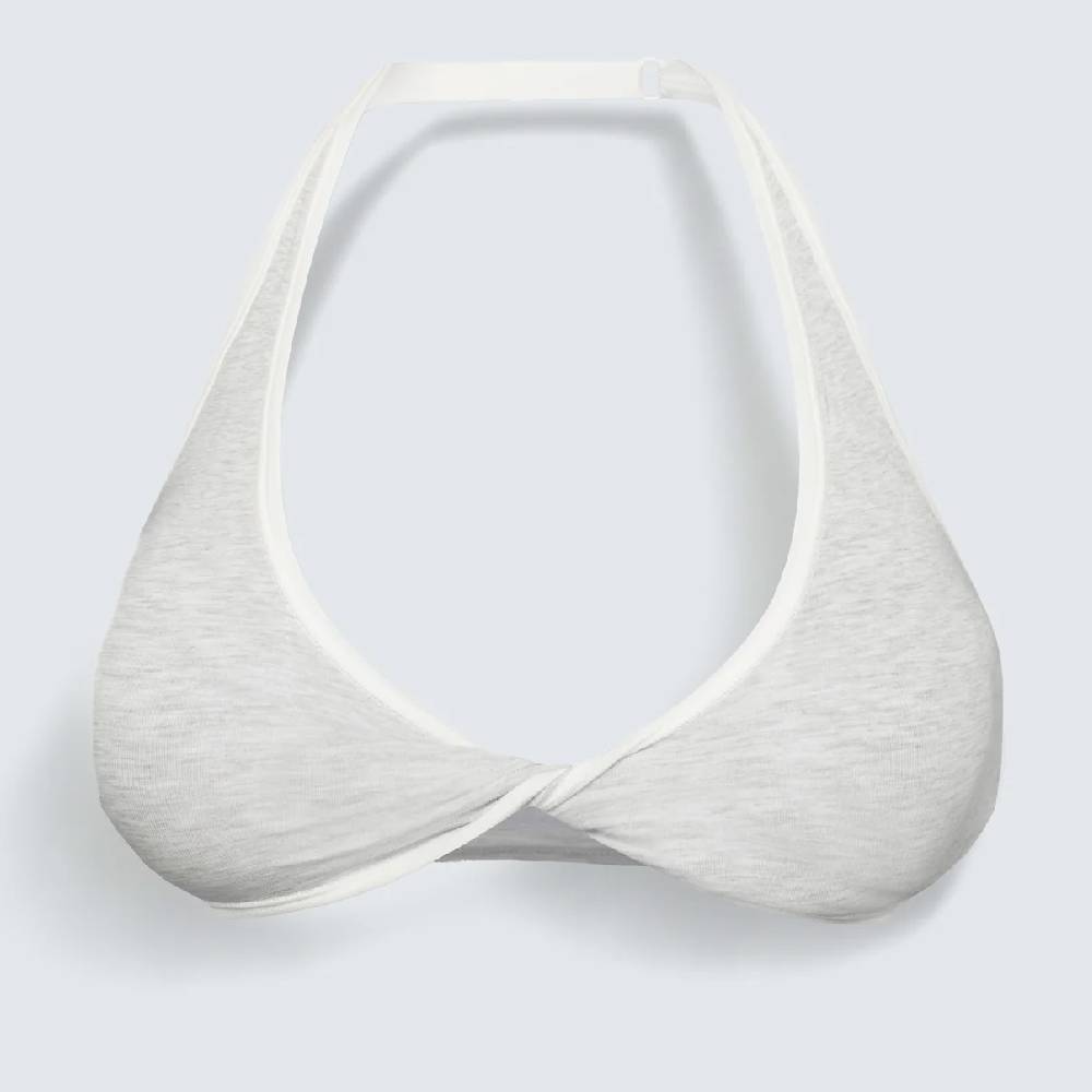 Бюстгальтер Syrn Knot Just Friends Twist Front, серый/белый
Бюстгальтер Syrn Knot Just Friends Twist Front, серый/белый