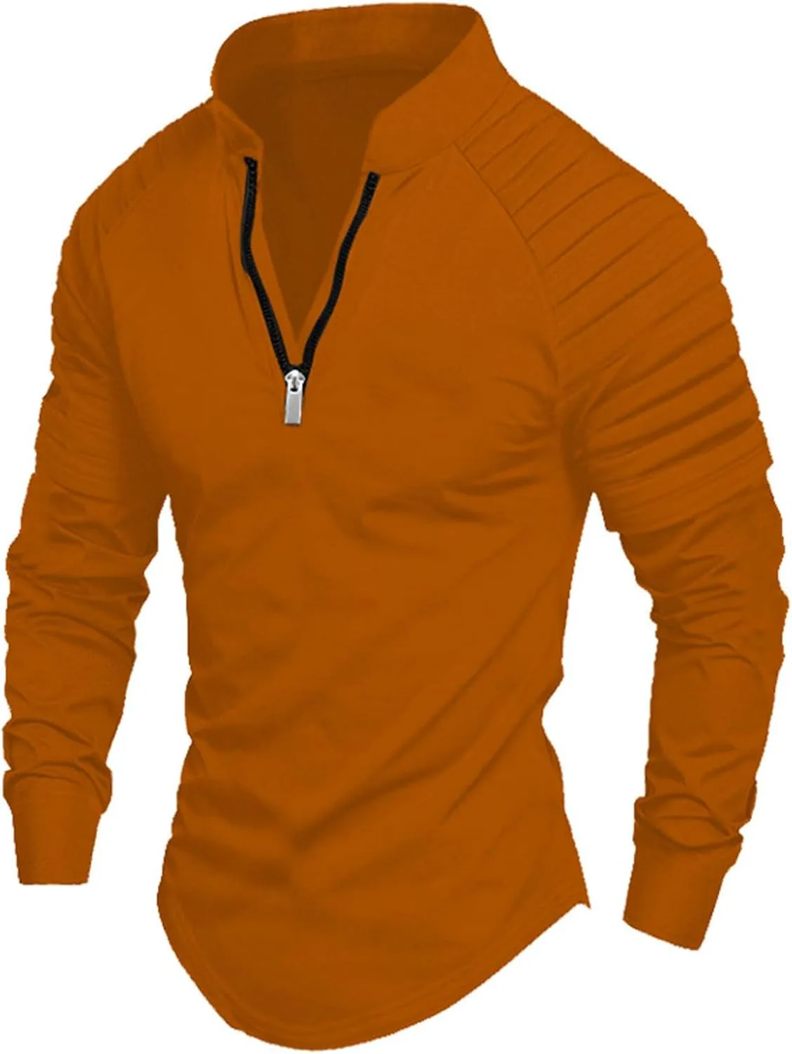 Мужская футболка с воротником-стойкой и длинными рукавами Slim Fit Uillui
Мужская футболка с воротником-стойкой и длинными рукавами Slim Fit Uillui