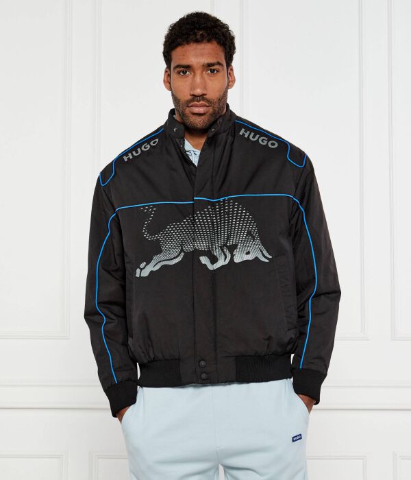 Куртка-Бомбер рб Regular fit Hugo, черный
Куртка-Бомбер рб Regular fit Hugo, черный