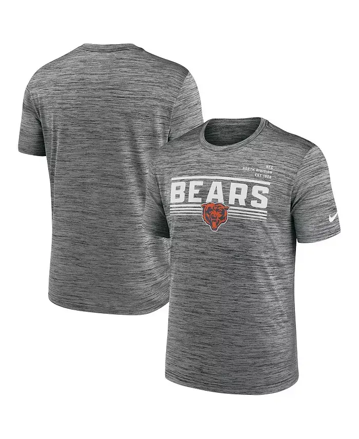 Мужская серая футболка Chicago Bears Yardline Velocity Performance Nike
Мужская серая футболка Chicago Bears Yardline Velocity Performance Nike