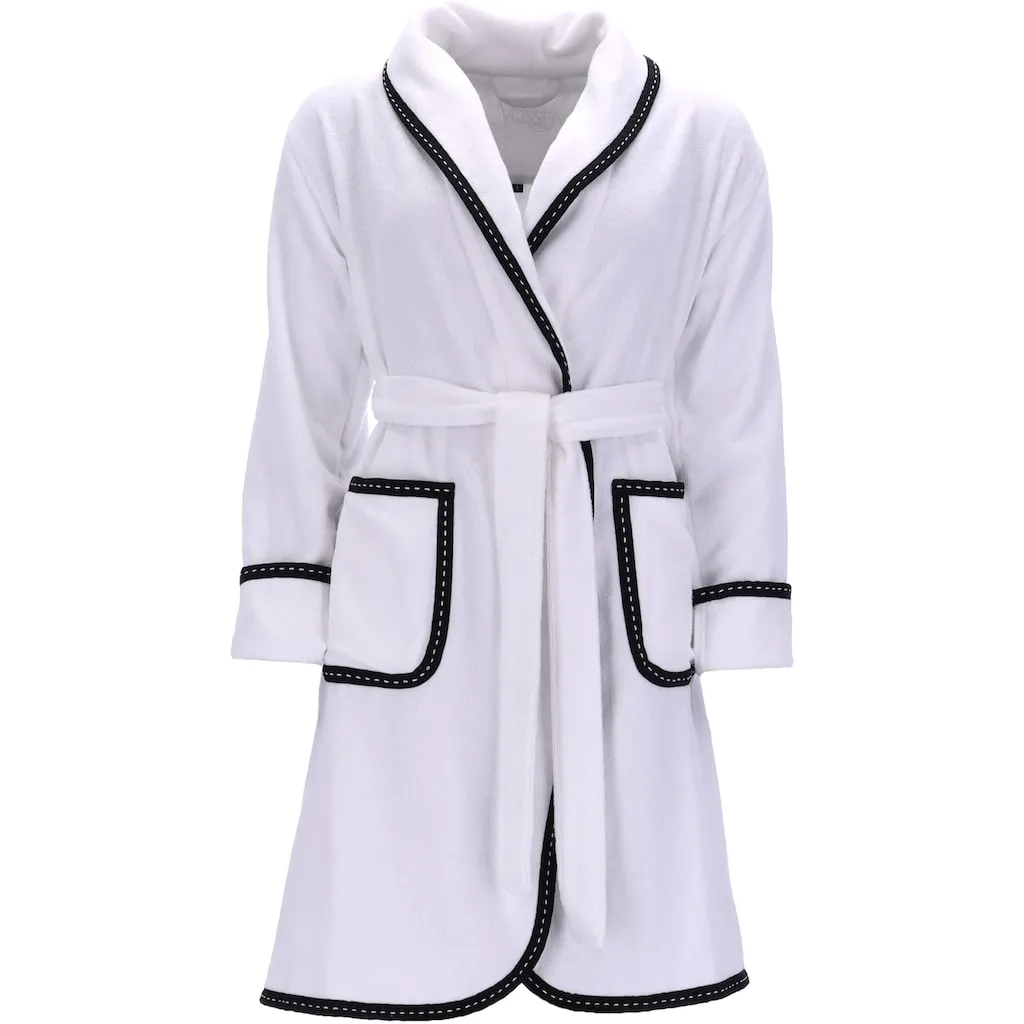 Женский халат Limbo, идеально подходит для сауны и спа, гостиничный халат, утренний халат, 1 шт., с шалевым воротником, однотонные цвета, черная багажная лента Vossen, белый
Женский халат Limbo, идеально подходит для сауны и спа, гостиничный халат, утренний халат, 1 шт., с шалевым воротником, однотонные цвета, черная багажная лента Vossen, белый