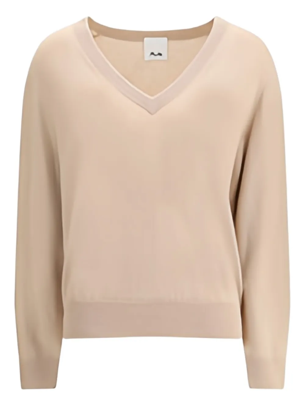 Кашемировый свитер с V-образным вырезом ALLUDE, нейтральный
Кашемировый свитер с V-образным вырезом ALLUDE, нейтральный