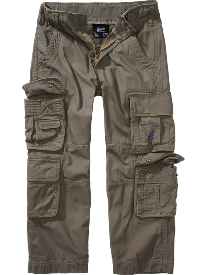 Брюки-карго Kids' Pure Vintage Pants зеленого цвета Brandit
Брюки-карго Kids' Pure Vintage Pants зеленого цвета Brandit