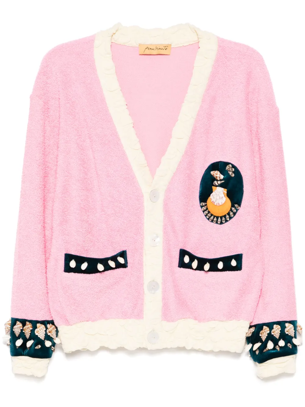 Кардиган с вышивкой PENULTIMATE, розовый
Кардиган с вышивкой PENULTIMATE, розовый