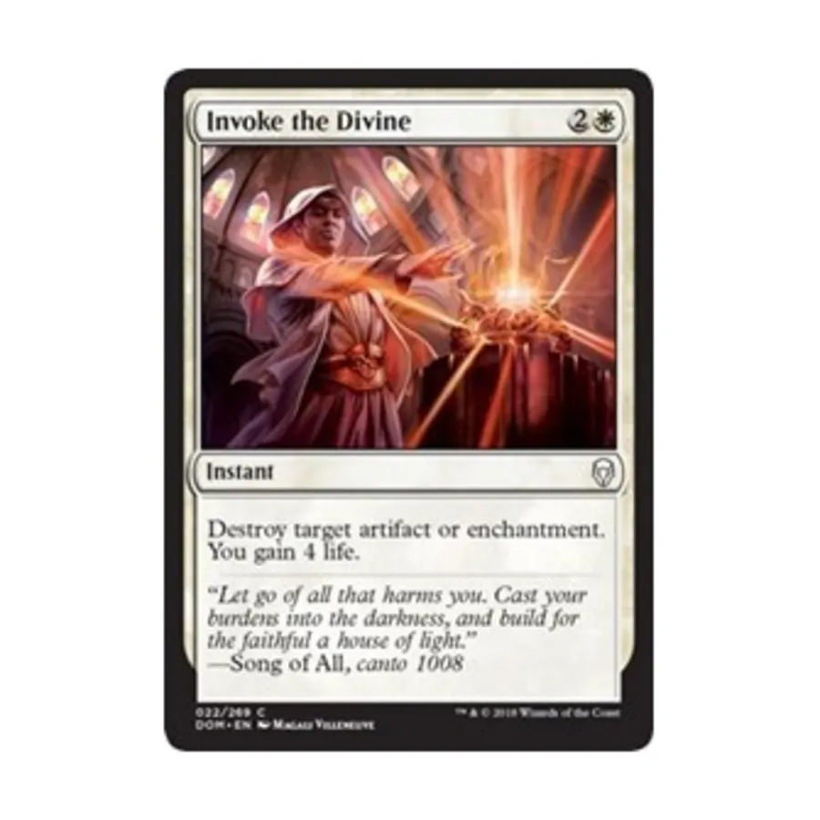 CCG Призвать Божественное (С), MTG - Dominaria
CCG Призвать Божественное (С), MTG - Dominaria