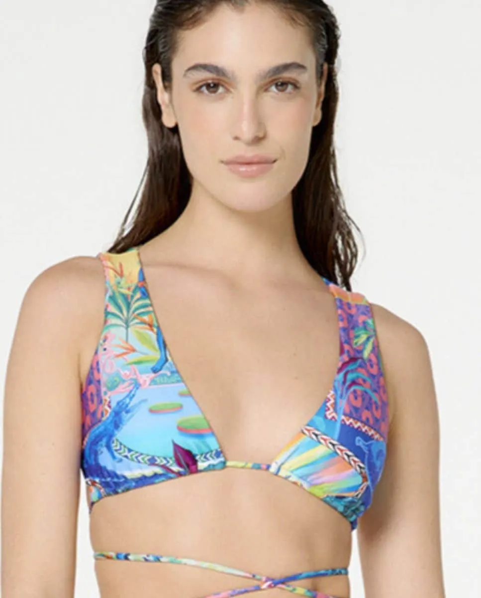 Спортивный бикини-топ с мягкой подкладкой и принтом Blueman, синий
Спортивный бикини-топ с мягкой подкладкой и принтом Blueman, синий