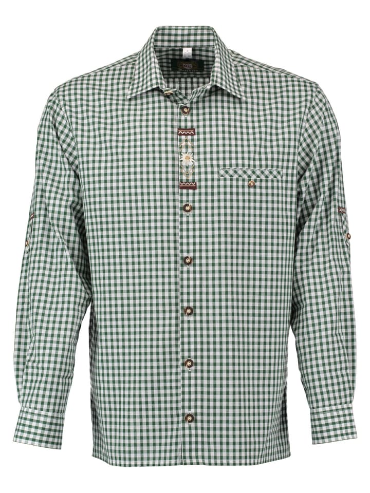 Традиционная рубашка Смоба цвета хаки/грязи OS-Trachten
Традиционная рубашка Смоба цвета хаки/грязи OS-Trachten