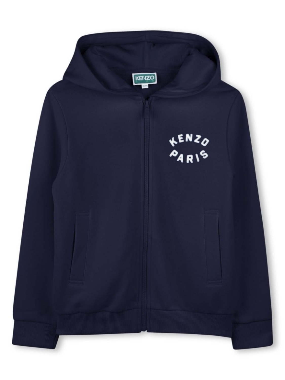 Kenzo Kids худи на молнии с вышитым логотипом, синий
Kenzo Kids худи на молнии с вышитым логотипом, синий