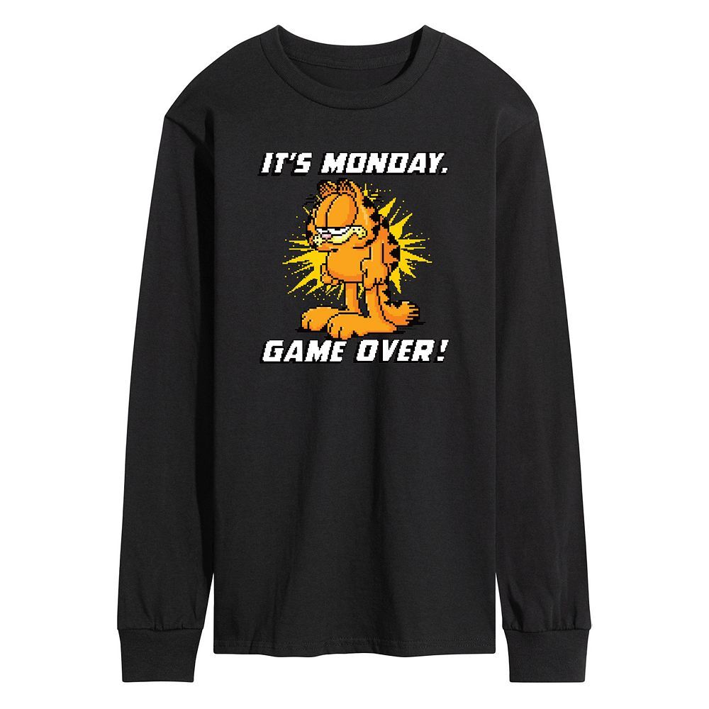 Мужская футболка с длинными рукавами и рисунком Garfield It’s Monday Licensed Character, черный
Мужская футболка с длинными рукавами и рисунком Garfield It’s Monday Licensed Character, черный