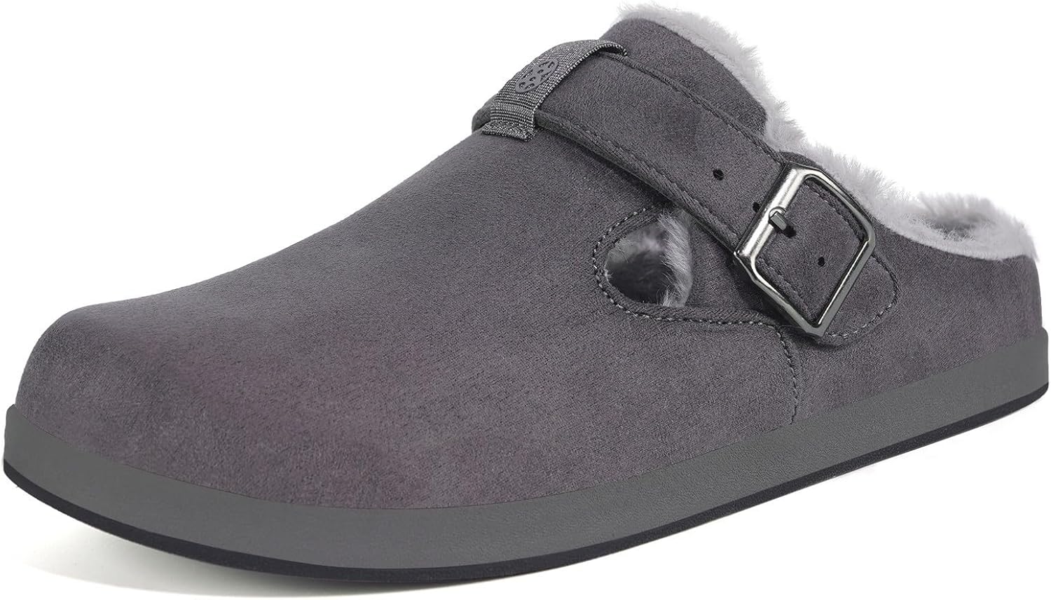 Меховые сабо Hsyooes для женщин и мужчин, зимние замшевые тапочки, поддержка свода стопы, тапки-слипон с съемной стелькой, теплые домашние туфли, серый
Меховые сабо Hsyooes для женщин и мужчин, зимние замшевые тапочки, поддержка свода стопы, тапки-слипон с съемной стелькой, теплые домашние туфли, серый