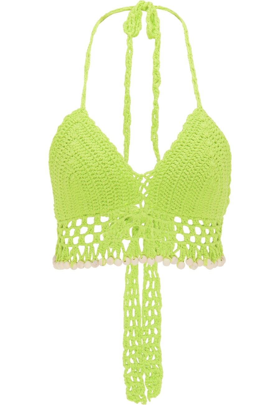 Вязаный топ MYMO, цвет Neon green 
Вязаный топ MYMO, цвет Neon green