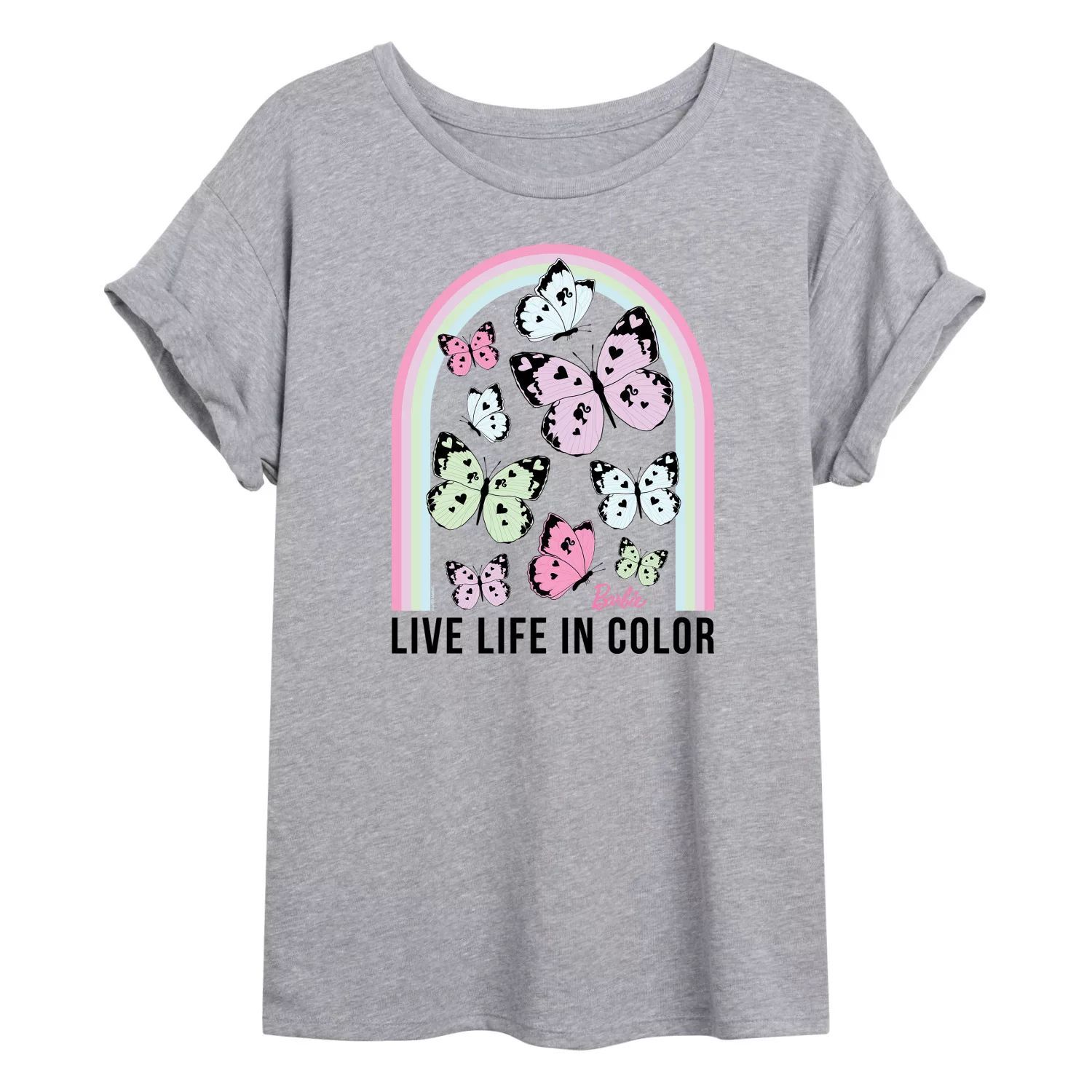 Струящаяся футболка Barbie Live Life для юниоров Licensed Character
Струящаяся футболка Barbie Live Life для юниоров Licensed Character