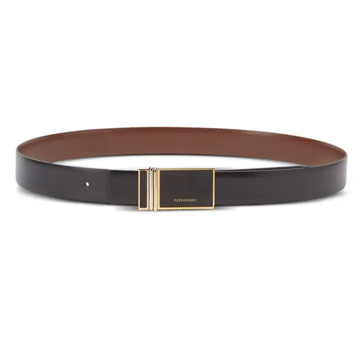Реверсивный кожаный ремень Ferragamo
Реверсивный кожаный ремень Ferragamo