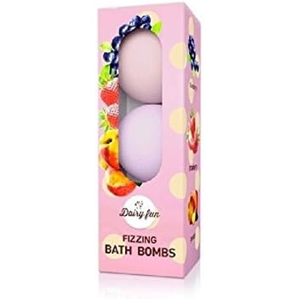 Газированные бомбочки для ванны Dairy Fun со вкусом клубники и персика 100 г — упаковка из 3 шт Delia
Газированные бомбочки для ванны Dairy Fun со вкусом клубники и персика 100 г — упаковка из 3 шт Delia