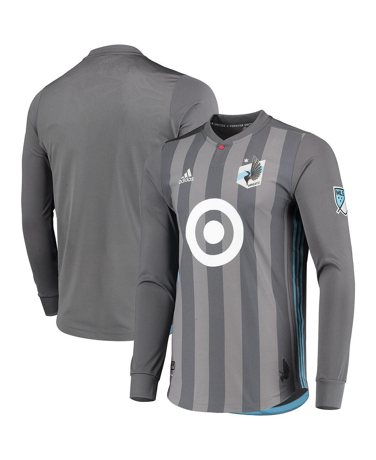 Мужская серая футболка minnesota united fc 2018/19 authentic team с длинным рукавом adidas, серый
Мужская серая футболка minnesota united fc 2018/19 authentic team с длинным рукавом adidas, серый