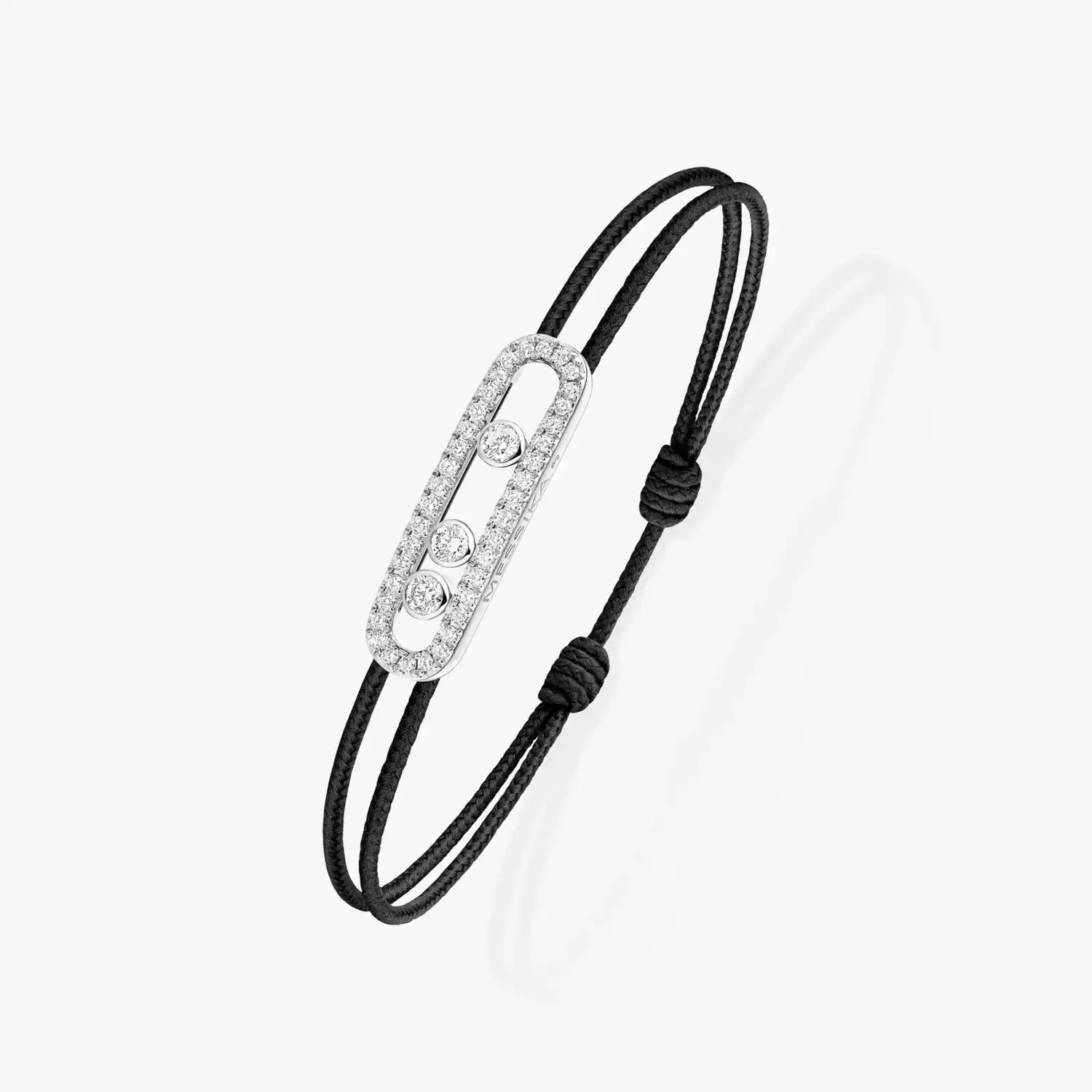 Браслет Messika Care(S) Black Cord Pavé, белое золото/бриллианты
Браслет Messika Care(S) Black Cord Pavé, белое золото/бриллианты