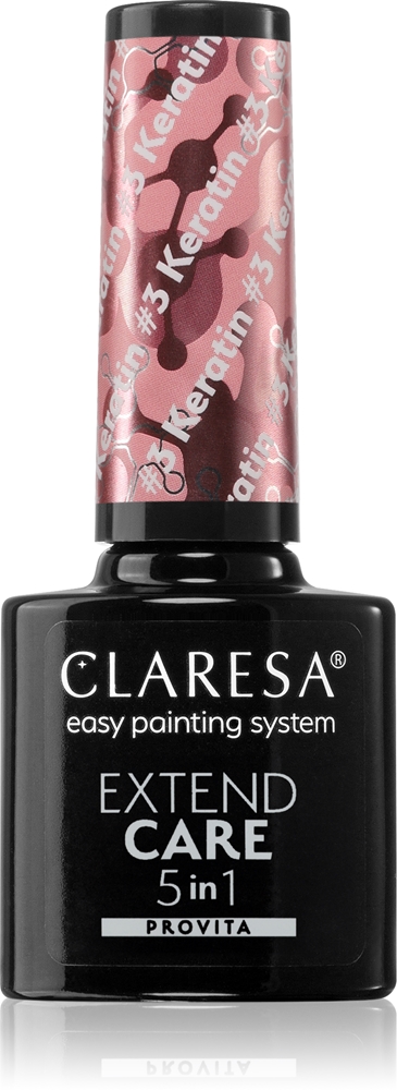 Extend Care 5 в 1 кератиновая основа под гель-лак с питательным эффектом Claresa, atspalvis #3 5 гр
Extend Care 5 в 1 кератиновая основа под гель-лак с питательным эффектом Claresa, atspalvis #3 5 гр