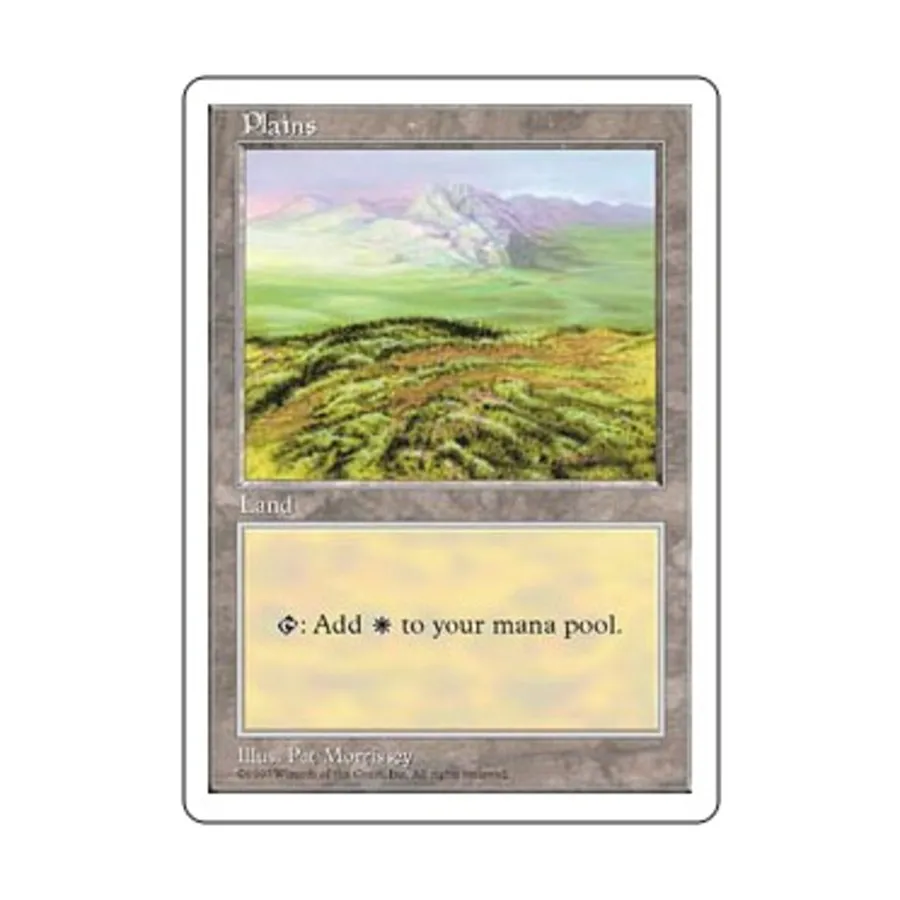 CCG Равнины - Вер. 4 (С), MTG - 5th Edition
CCG Равнины - Вер. 4 (С), MTG - 5th Edition