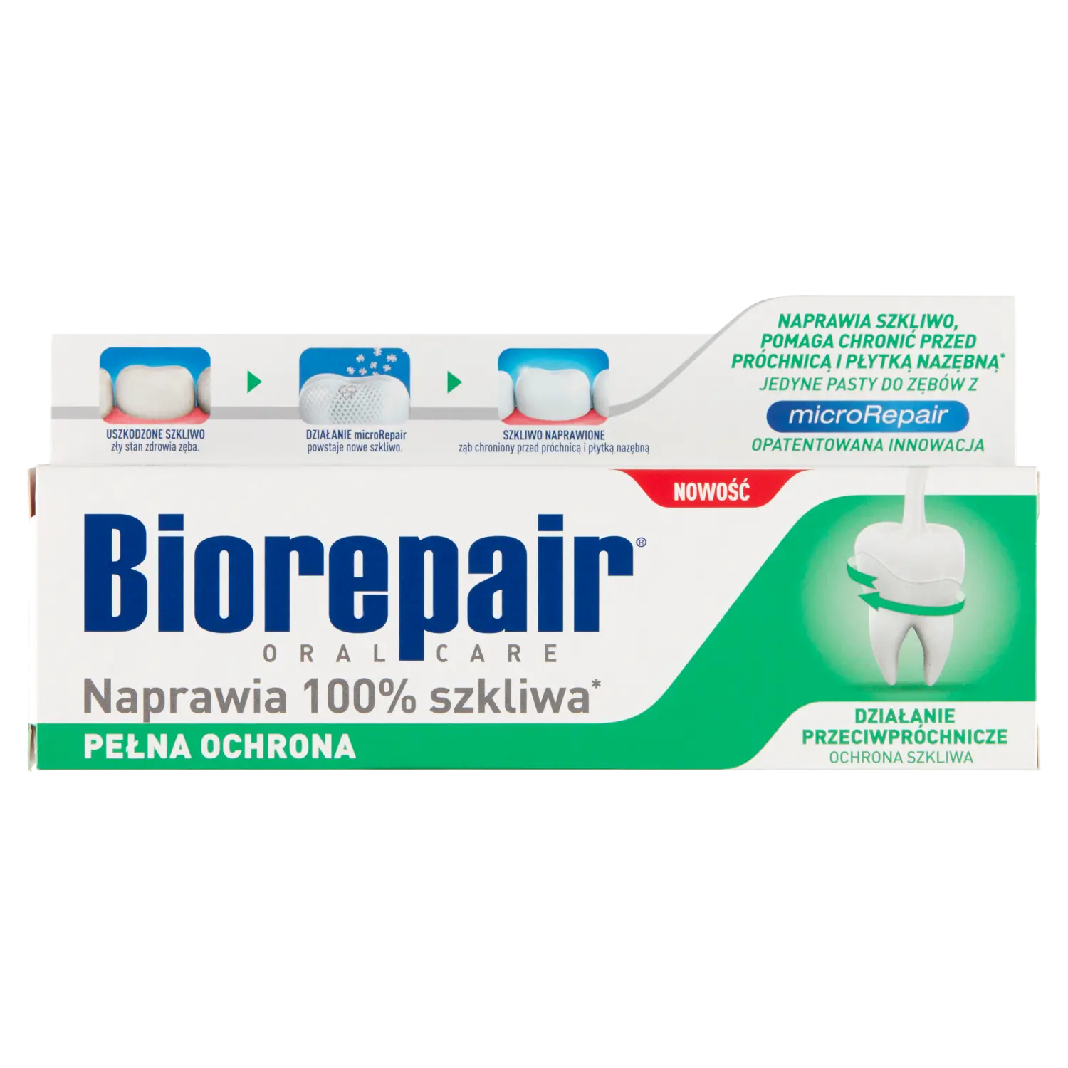 Biorepair зубная паста, 75 мл
Biorepair зубная паста, 75 мл