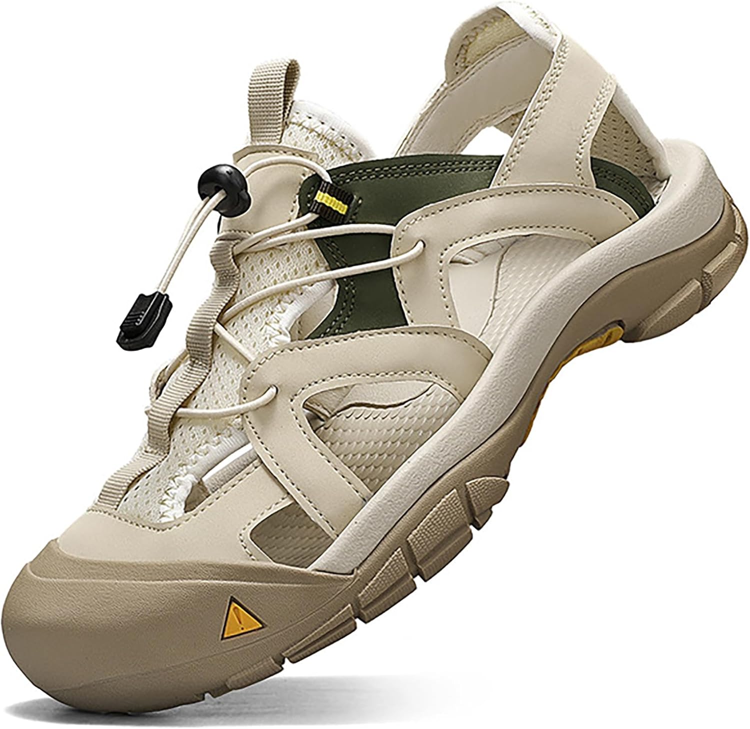 Мужские походные сандалии для улицы с закрытым носком, с вентиляцией, комфортной поддержкой свода стопы, спортивные сандалии, летние легкие для трекинга, прогулок, повседневного использования, пляжа и воды Qeosnbx, зеленый
Мужские походные сандалии для улицы с закрытым носком, с вентиляцией, комфортной поддержкой свода стопы, спортивные сандалии, летние легкие для трекинга, прогулок, повседневного использования, пляжа и воды Qeosnbx, зеленый